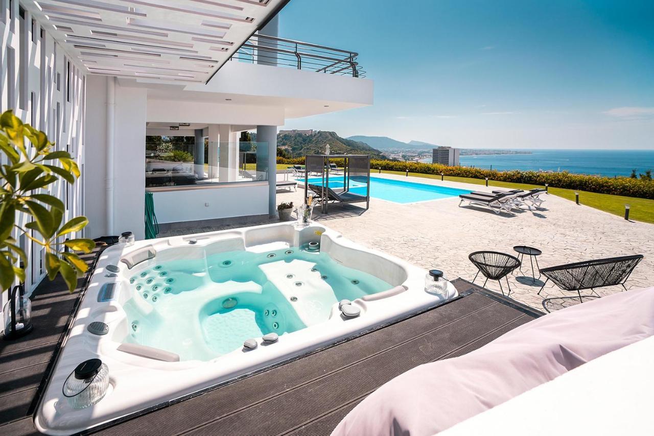 Monte Smith Luxury Villa Rhodes City Eksteriør billede